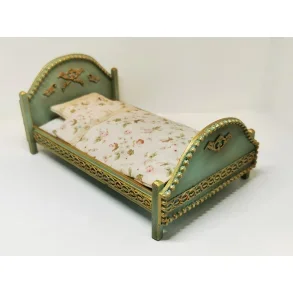 Senge og div til soveværelset scala 1:12