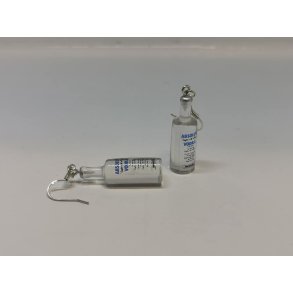 Øreringe med øl, vin og spiritus