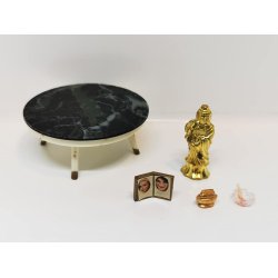 Petite princess bord og nips fra 1960'erne i original emballage (antik)