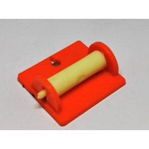 Kkkenrulle holder i plastik (brugt)