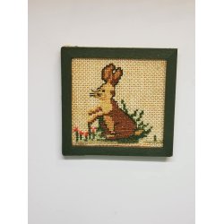 Billede af hare (hndlavet)