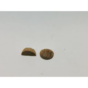 12 stk Skuffe hndtag i umalet tr (nye) 0,7 x 0,5 cm