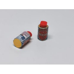 Brasso flaske (hndlavet)