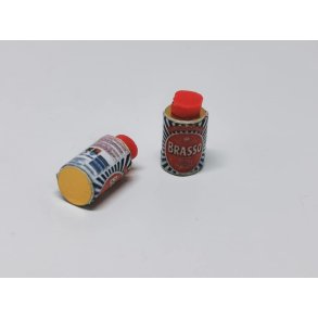 Brasso flaske (hndlavet)