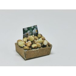 Blomsterlg i ske (hndlavet)