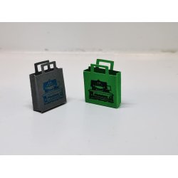 Indkbs pose i kraftig karton (hndlavet)