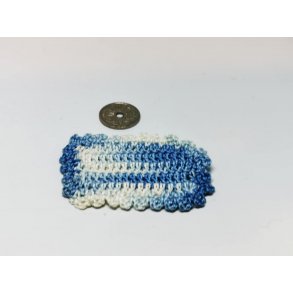 Tppe/bademtte (hndlavet) 6,5 x 4,5 cm
