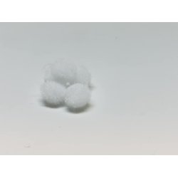5 stk Pompon / snebold (ny)