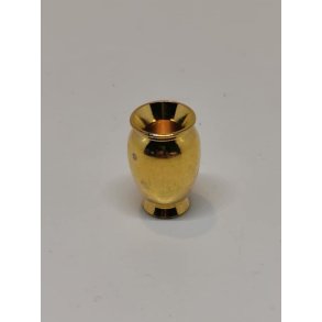 Vase i metal (brugt/som ny)