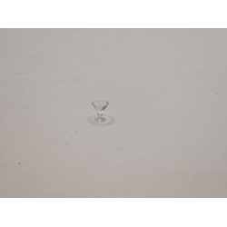 Lille snapse/cocktail glas i plastik (vintage)