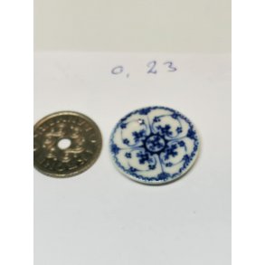 Bl Musselmalet tallerken 2,3 cm (ny)