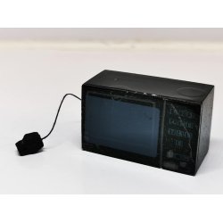 Mikroblgeovn i tr, sort (ny)