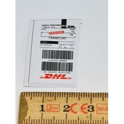 Pakke label DHL (ny)