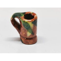 Keramik kande/krus (nr 3) (hndlavet)