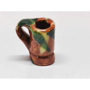 Keramik kande/krus (nr 3) (hndlavet)