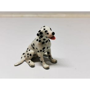 Hund Dalmatiner siddende (ny)