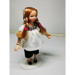Dukke pige scala 1:12
