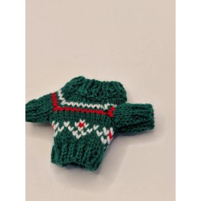 Grn strikketrje (ny)