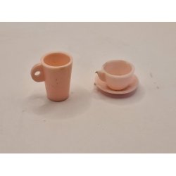 Lyserdt plastik lot (brugt)