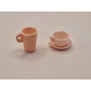 Lyserdt plastik lot (brugt)