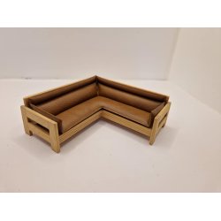 Lundby hjrnesofa (brugt/meget fin stand)