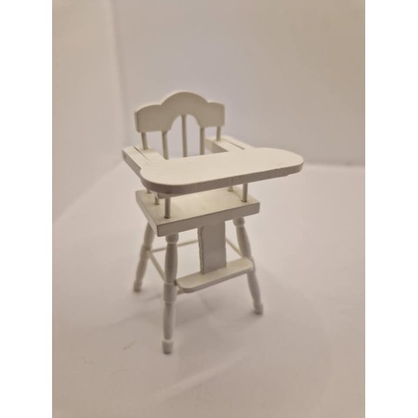 På daglig basis Med venlig hilsen Nat Høj stol scala 1:12 (brugt) - Børne møbler - Frost miniature