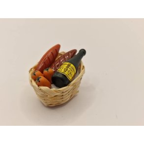 Kurv med indhold (brugt)