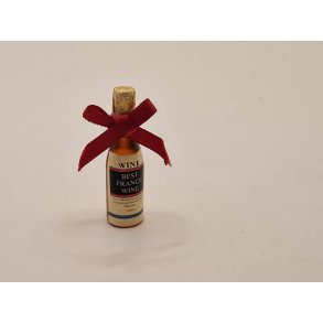 Vin flaske med sljfe (brugt)