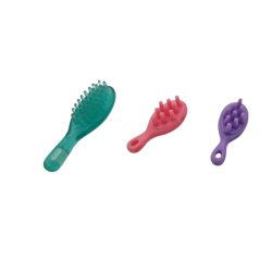 Hr brste i plastik (brugt) pr. stk