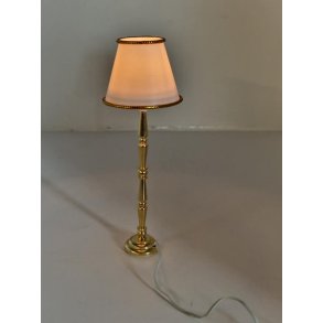 Gulvlampe til dukkehus scala 1:12. 12 volt (brugt/som ny)