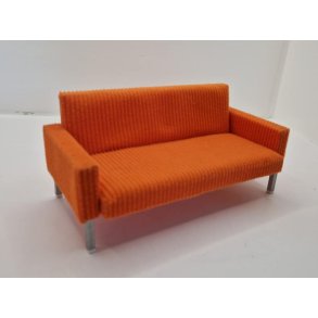 Bodo Hennig sofa fra 1970'erne til dukkehus scala 1:12 (brugt/som ny)