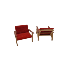 Lisa stol fra 1960'erne (brugt/meget fin stand)