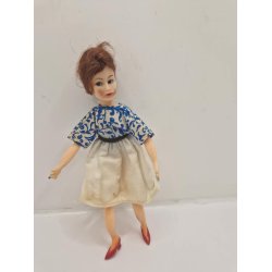 Petite Prinsess dukke dame fra 1960'erne (brugt)