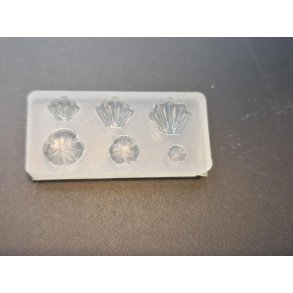 Silikoneform med muslinger (ny)