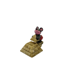 Diddl mus p pyramide i plastik (brugt)