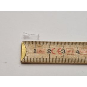 Snspseglas i plastik (brugt)