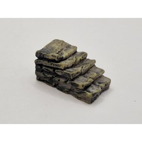 Lille sten vg/trappe trin (ny)