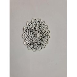 Dekorations plade i Metal (ny)