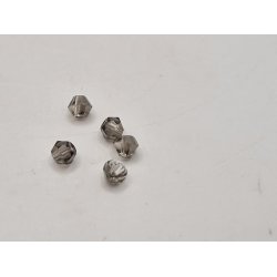 5 perler i plastik (0,4 cm)(nye)