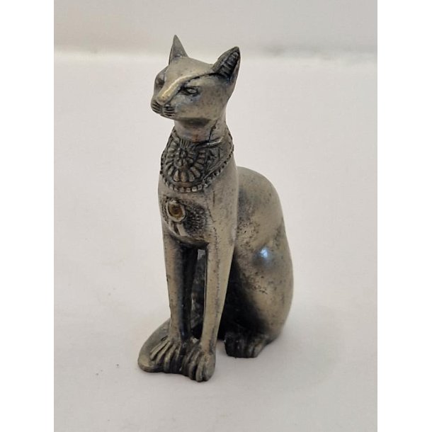  Egyptisk kat i jern (brugt)