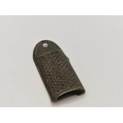 Rivejern/vaskebrt i metal (antik)