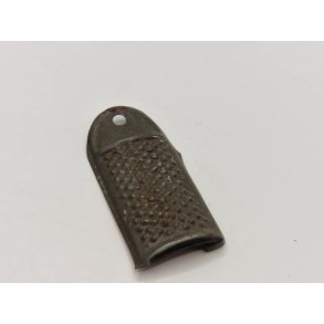 Rivejern/vaskebrt i metal (antik)