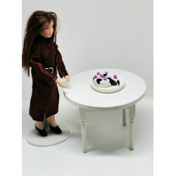 Kage med Micky Mouse re (hndlavet)