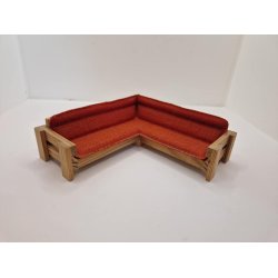Lundby hjrnesofa (brugt)