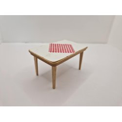 Spisebord til dukkehus scala 1:16 (brugt)