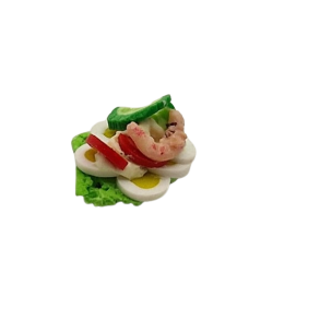 Smrrebrd med g og rejer (hndlavet)