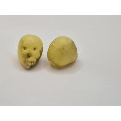 Skelet hoved i plastik (nyt)