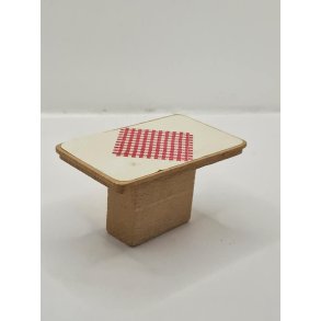 Lundby bord med uoriginal ben (brugt)