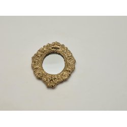 Oval spejl (hndlavet)