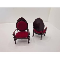 Spisebordsstol til dukkehus scala 1:12 (brugt)